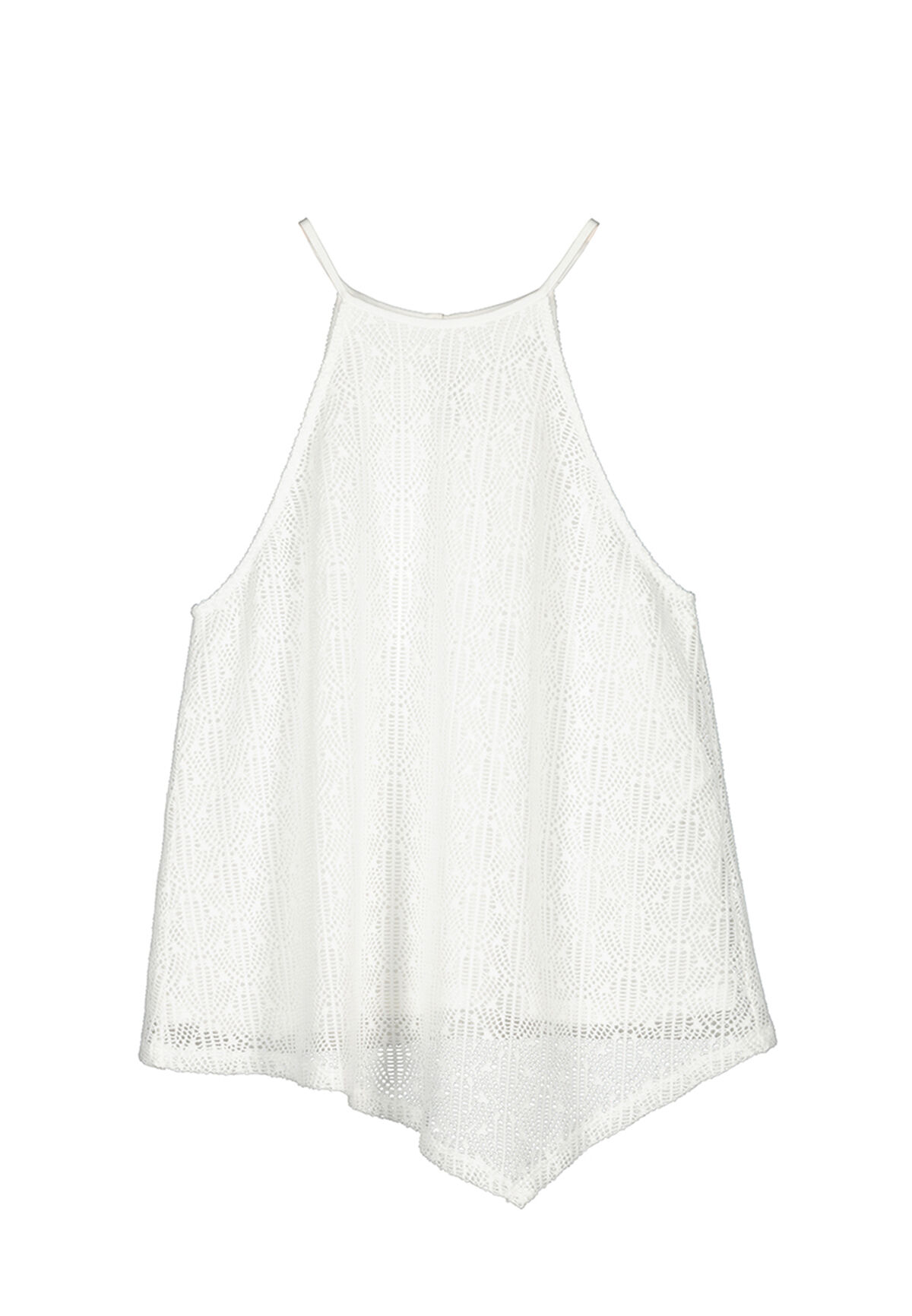 Camiseta Crochet Peak - Amarela