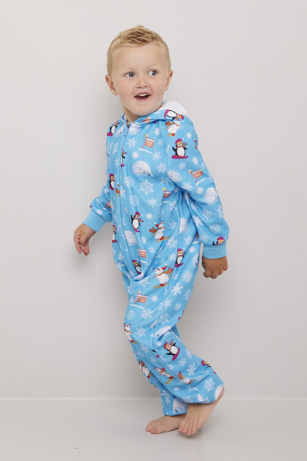 Jumpsuit i fleece Snow