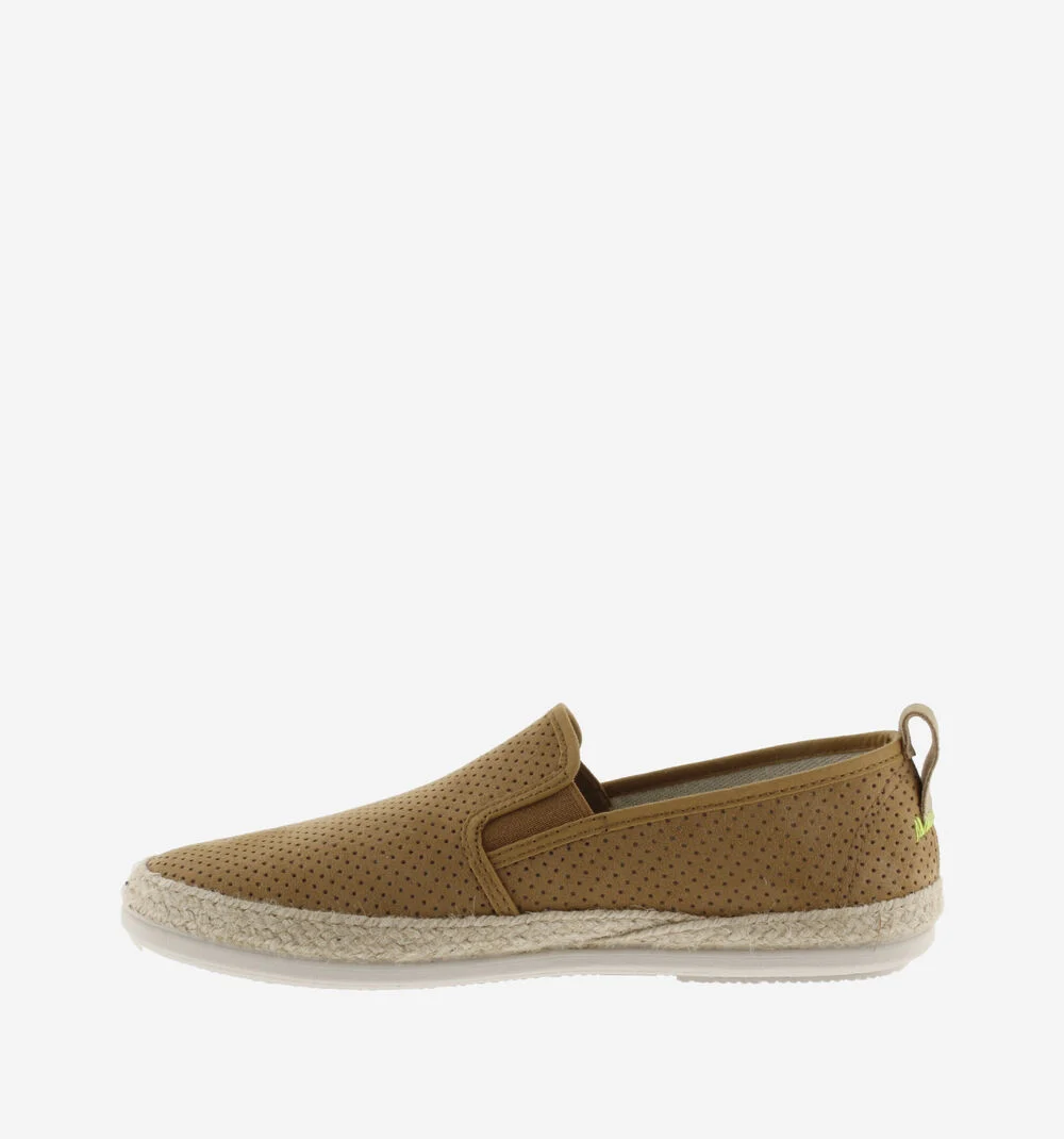 ANDRÉ ÉLASTIQUES IMITATION SUÈDE PIQUÉE Espadrilles pour homme CUERO