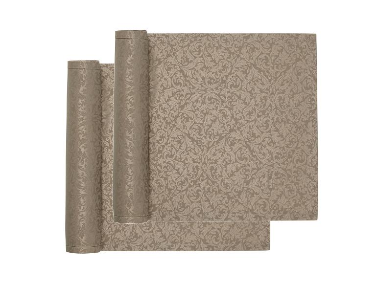 Jacquard tafelkleed of tafelloper set