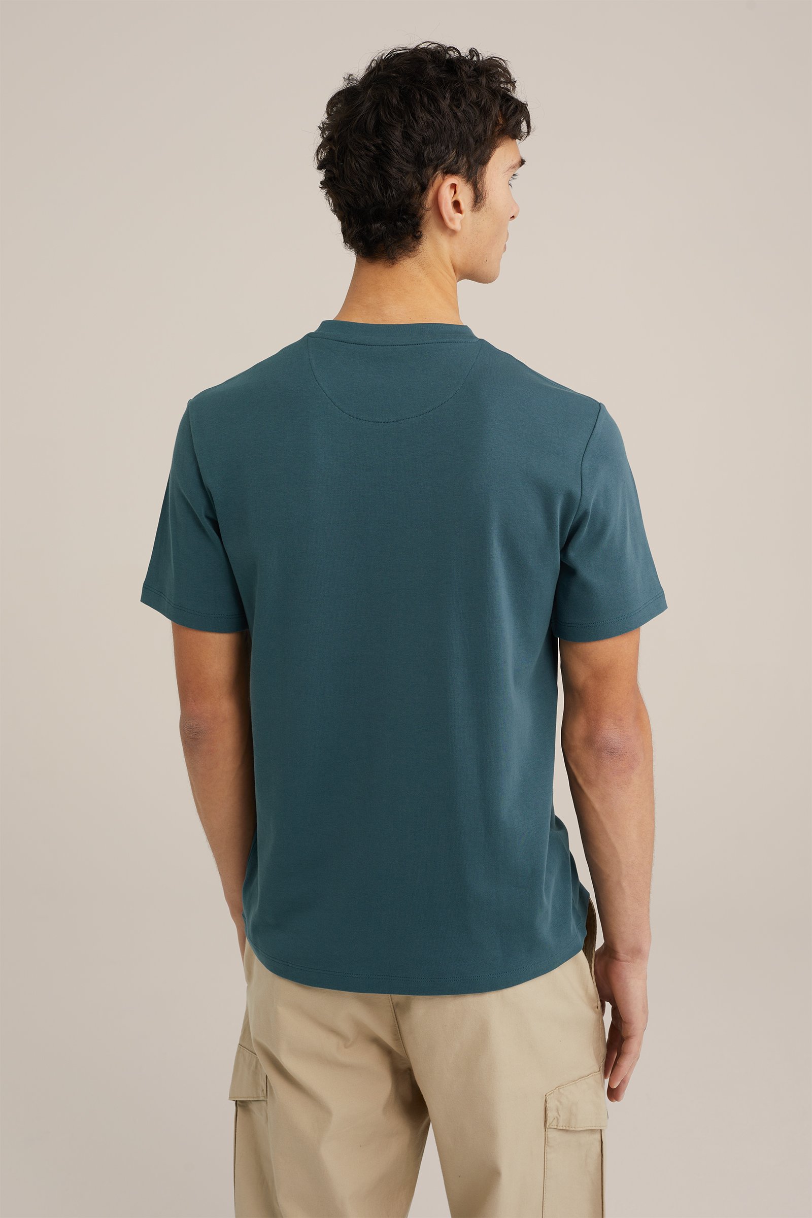 T-shirt Fundamentals Groenblauw