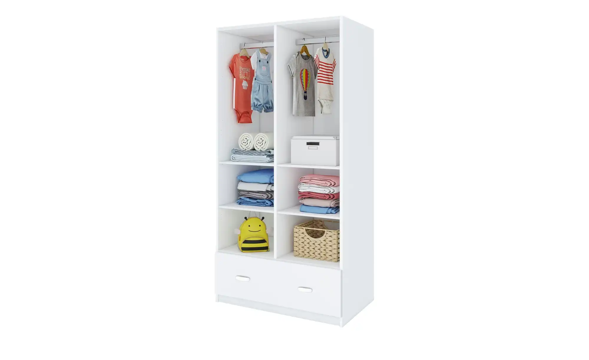 Kleiderschrank Nordic White