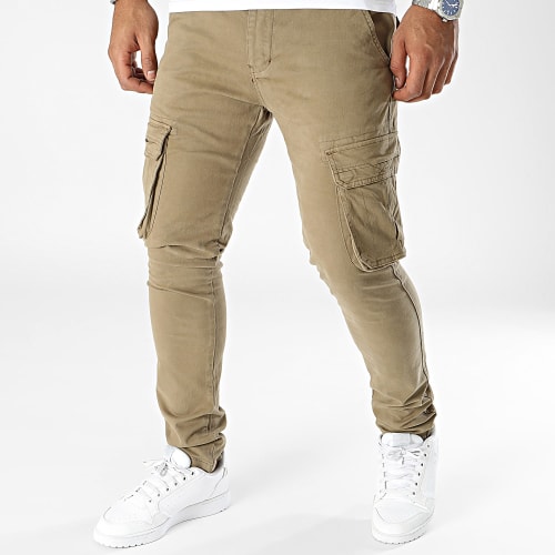 Pantalon Cargo Beige Foncé