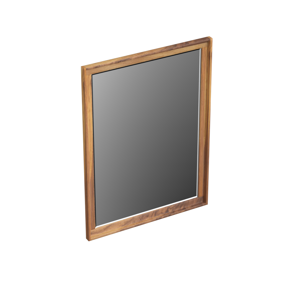 Forzalaqua Reno spiegel 60x80xm pure walnut