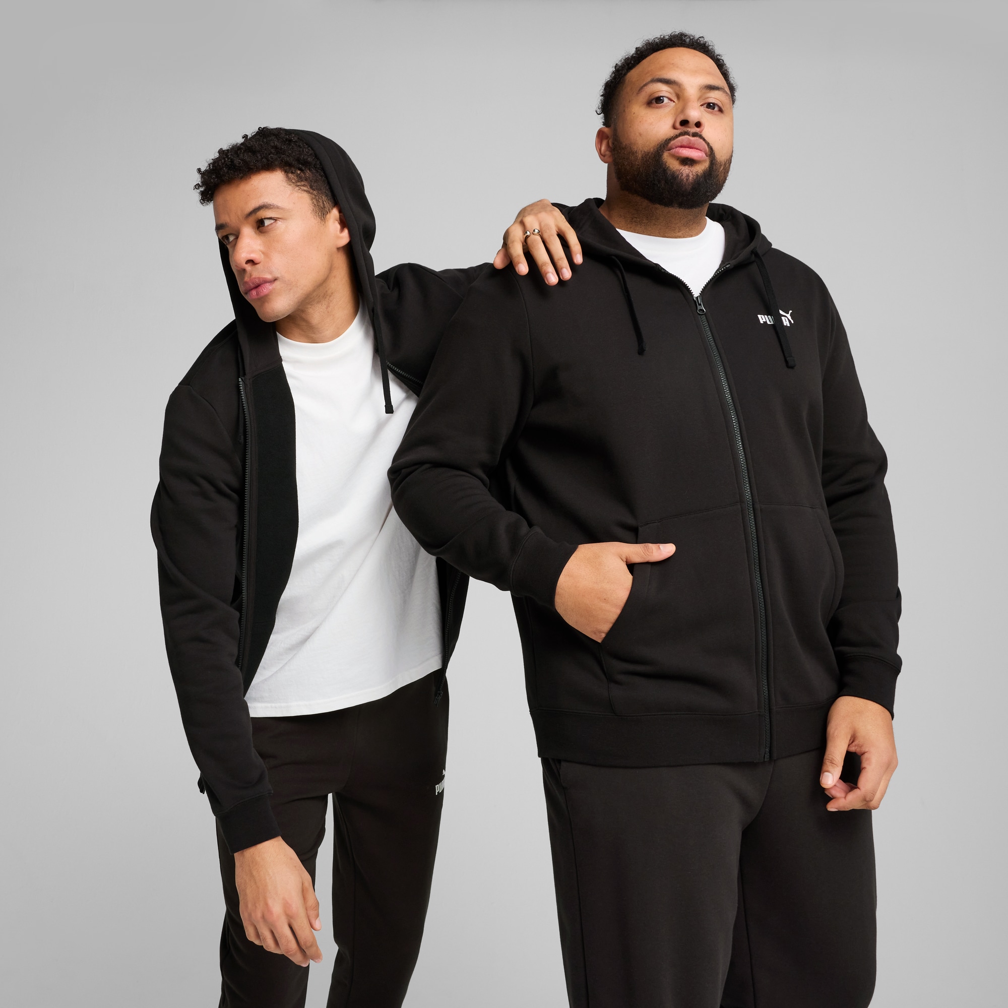 PUMA Kapuzensweatshirt »ESS NO. 1 LOGO FULL-ZIP HOODIE FL«