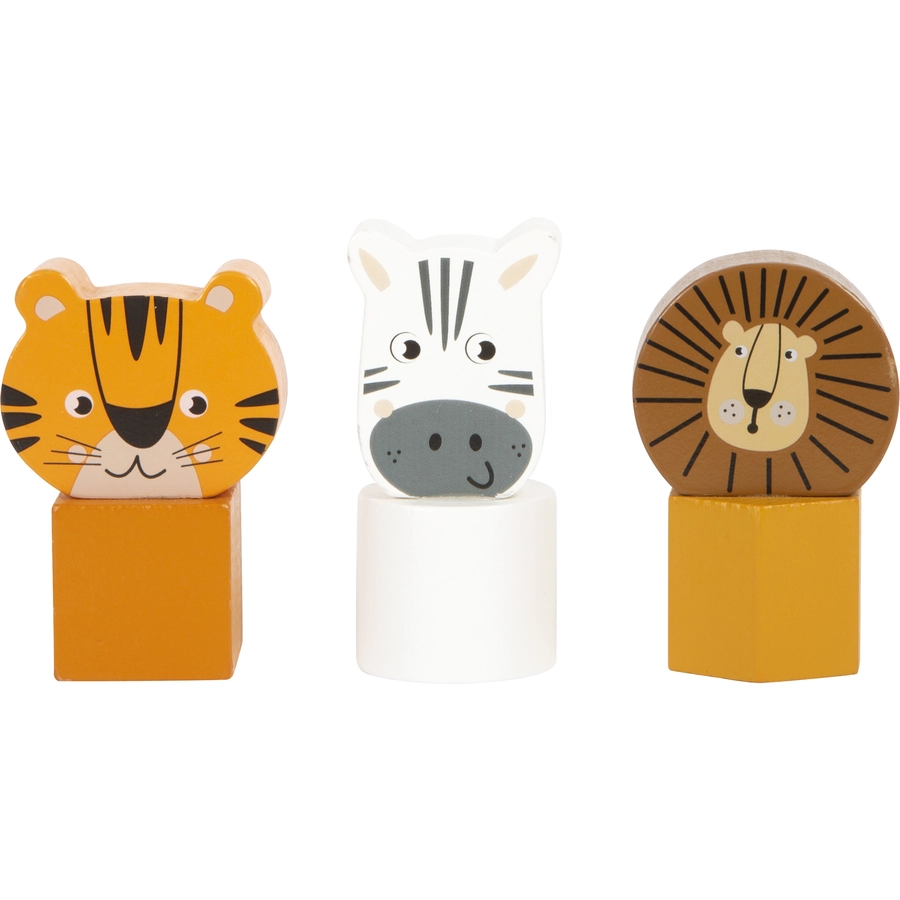 small foot® Motorikschleife mit Wippe „Safari“