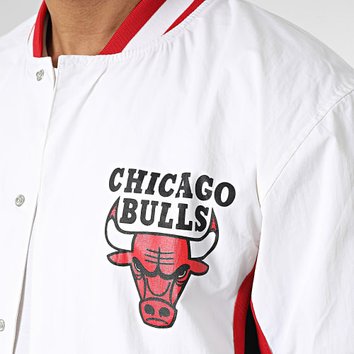 Veste NBA Authentic Chicago Bulls Blanc