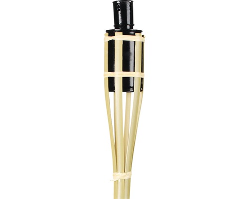 Bamboe fakkel Alschu H 90 cm naturel incl. veiligheidsslot