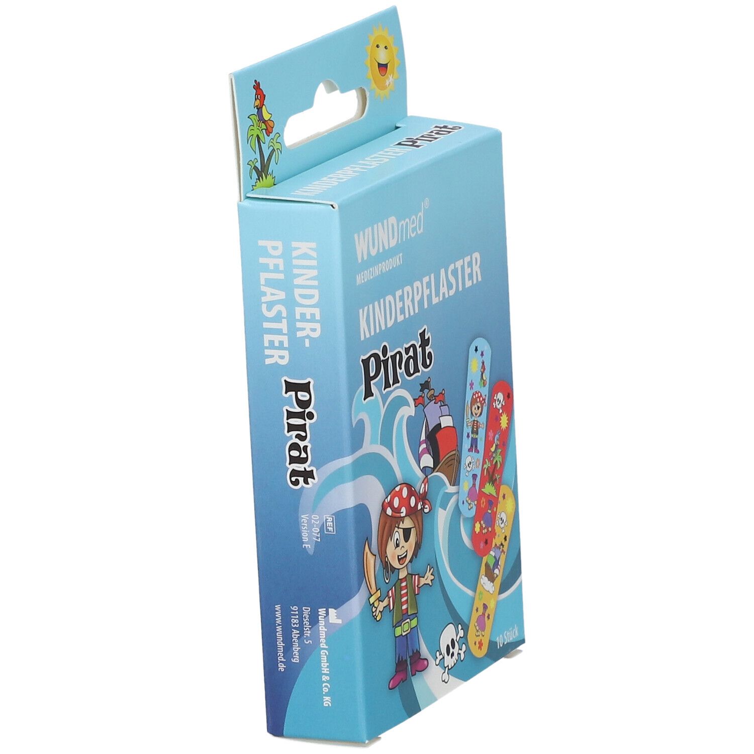 WUNDmed® Kinderpflaster Pirat