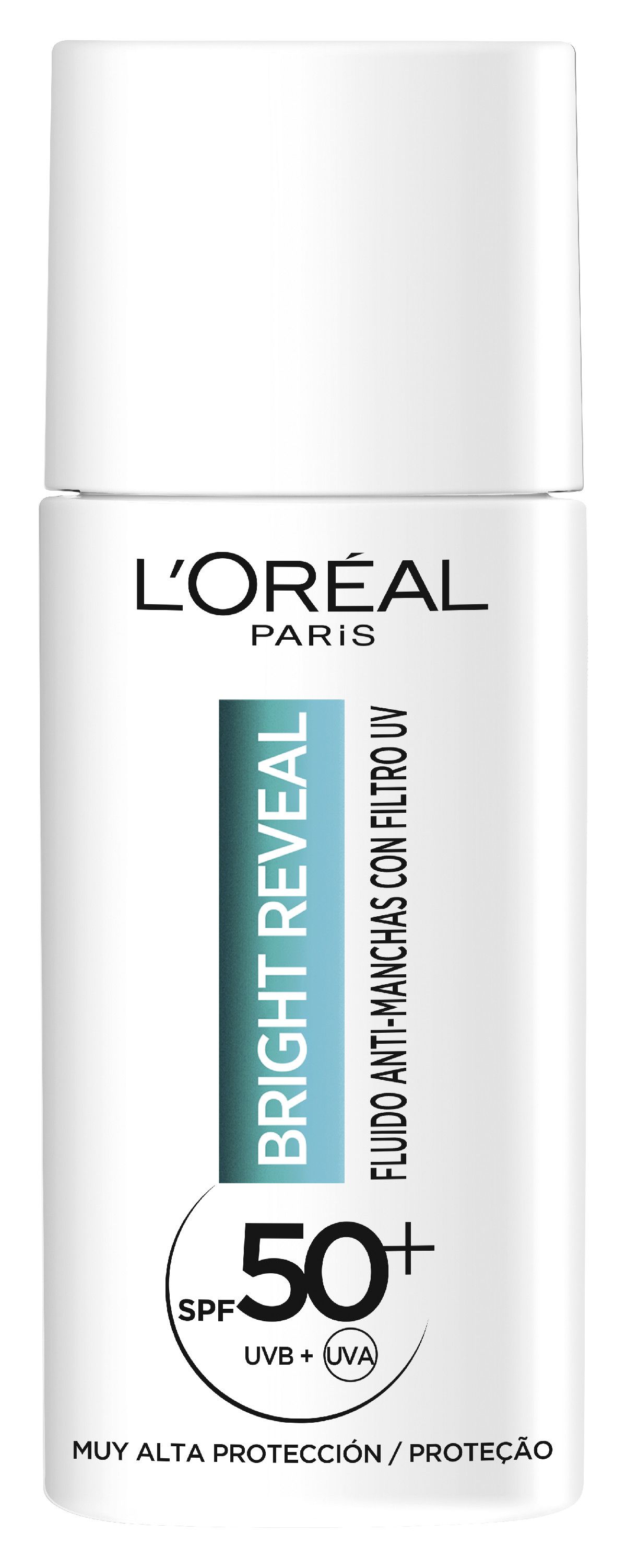 Bright Reveal Fluido Hidratante Anti-Manchas con Niacinamida SPF 50 Cremas hidratantes faciales