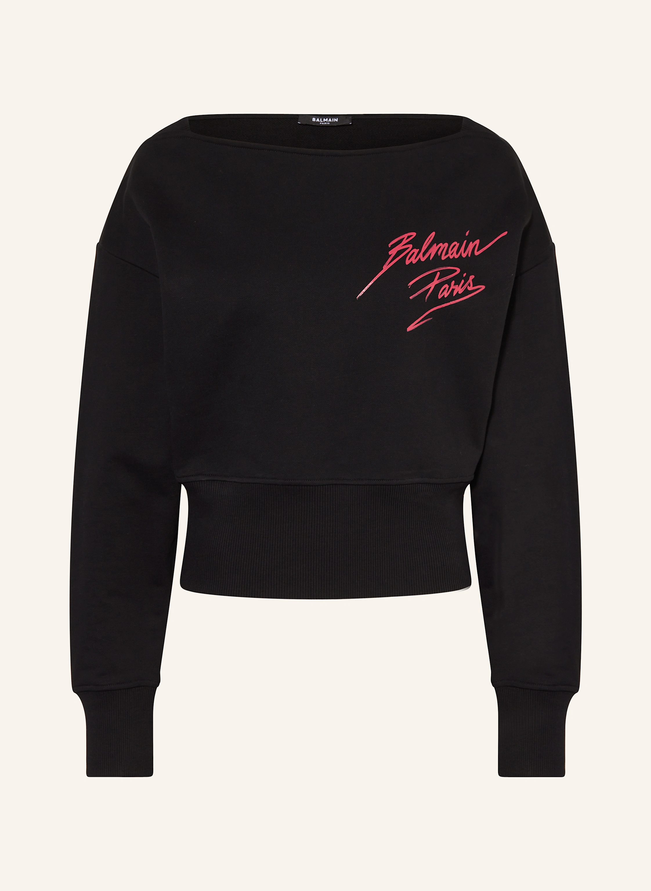 BALMAIN Cropped-Sweatshirt
