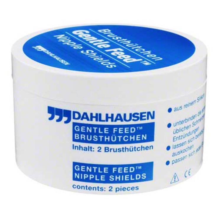 Brusthütchen Silikon Gentle Feed, 2 St