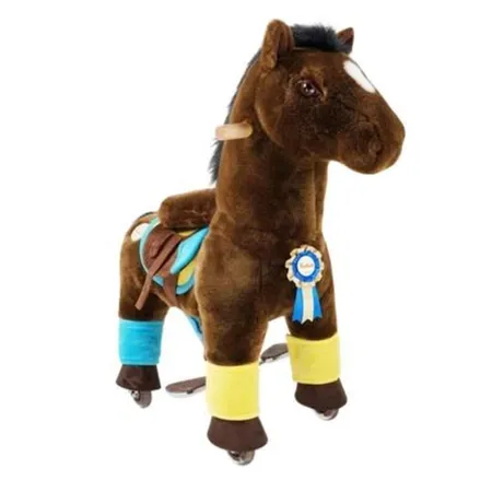 PonyCycle® Pferd Premium schokobraun für 3-5 Jahre (K35)