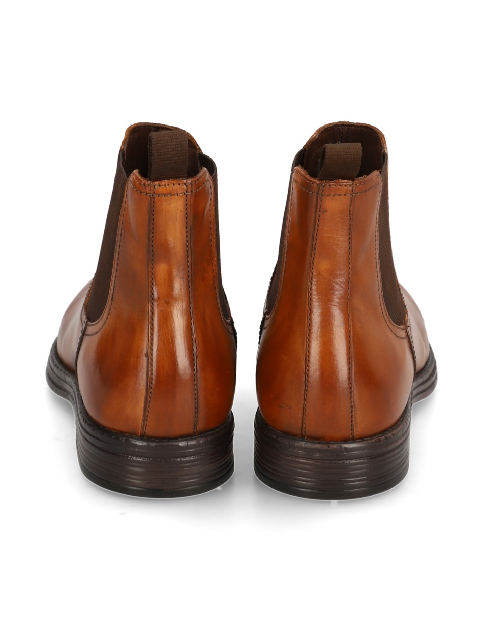 Glattleder Chelsea Boot