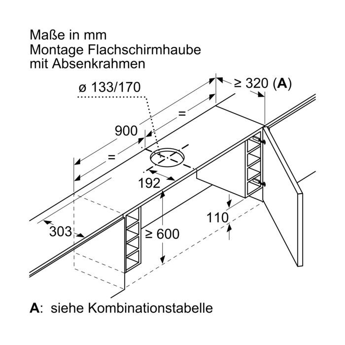 Siemens Absenkrahmen LZ49601