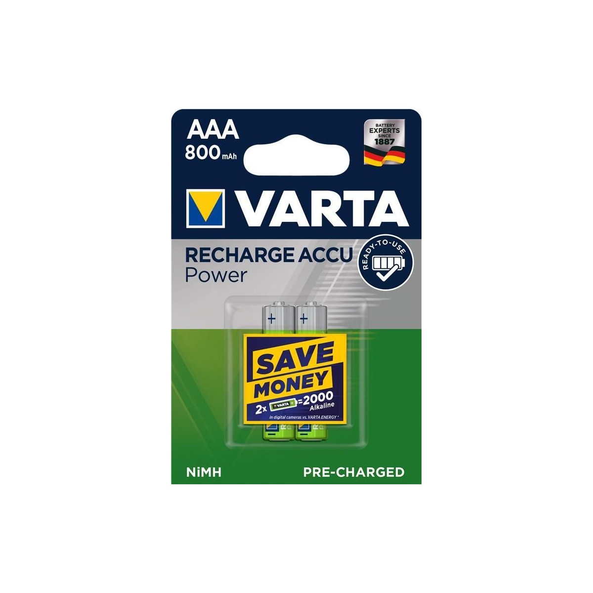 Varta AAA (Mikro)/HR03 (56703) - 800 mAh