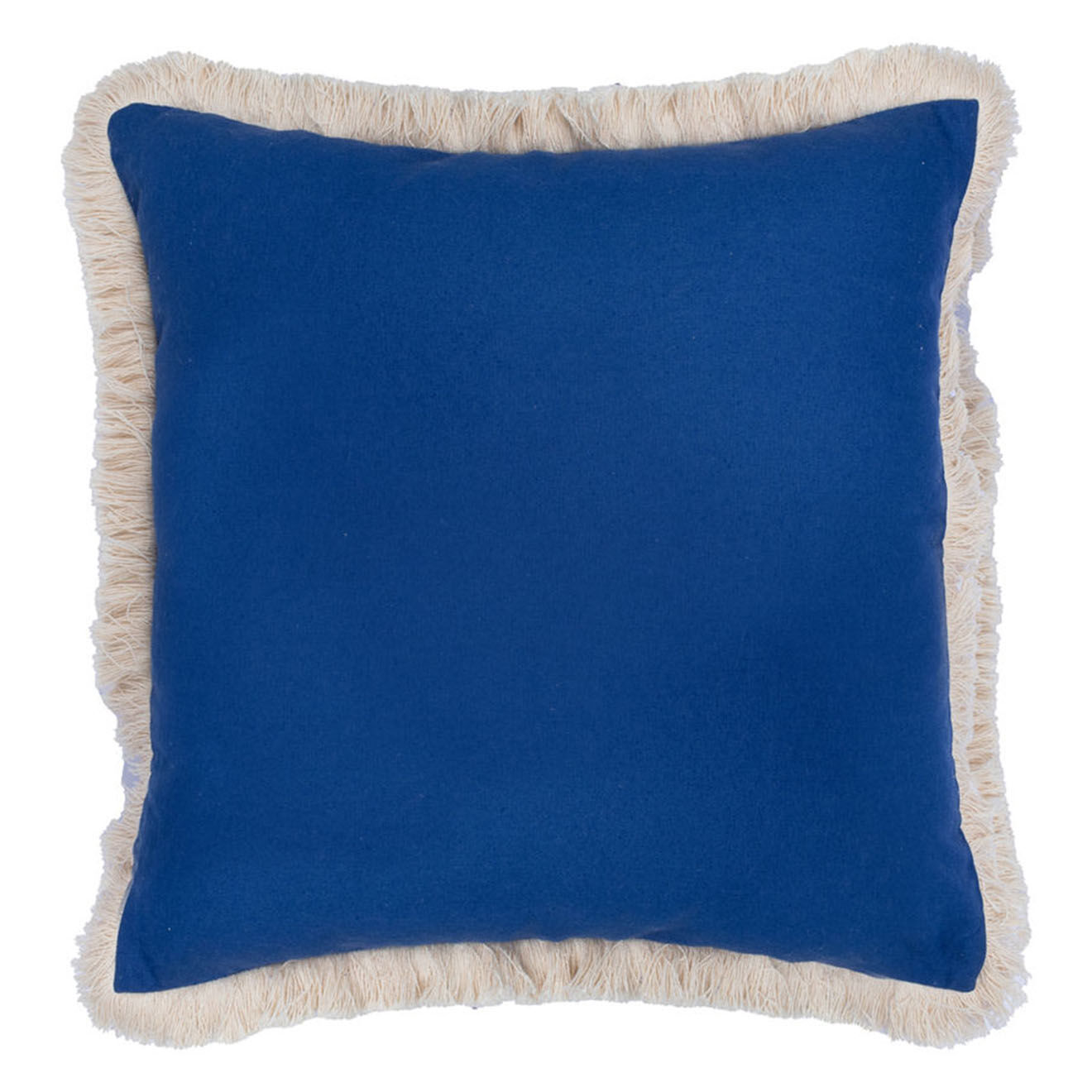Febronie Housse de coussin en Velours Budapest indigo - 50x50 cm