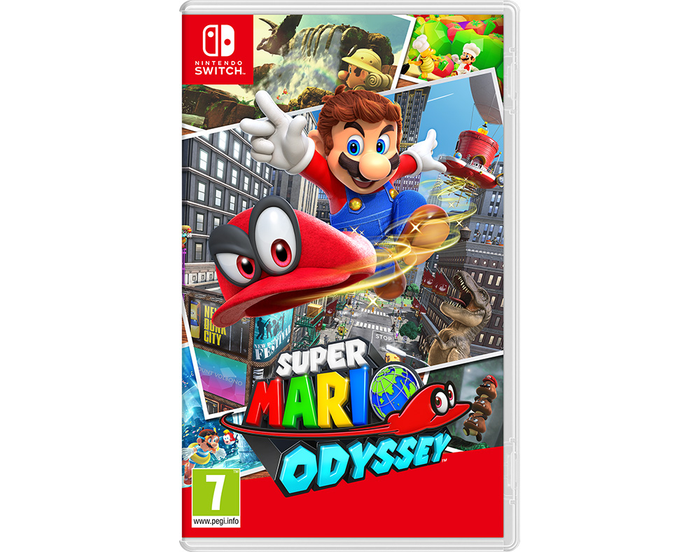 JOGO NINTENDO SWITCH SUPER MÁRIO ODYSSEY