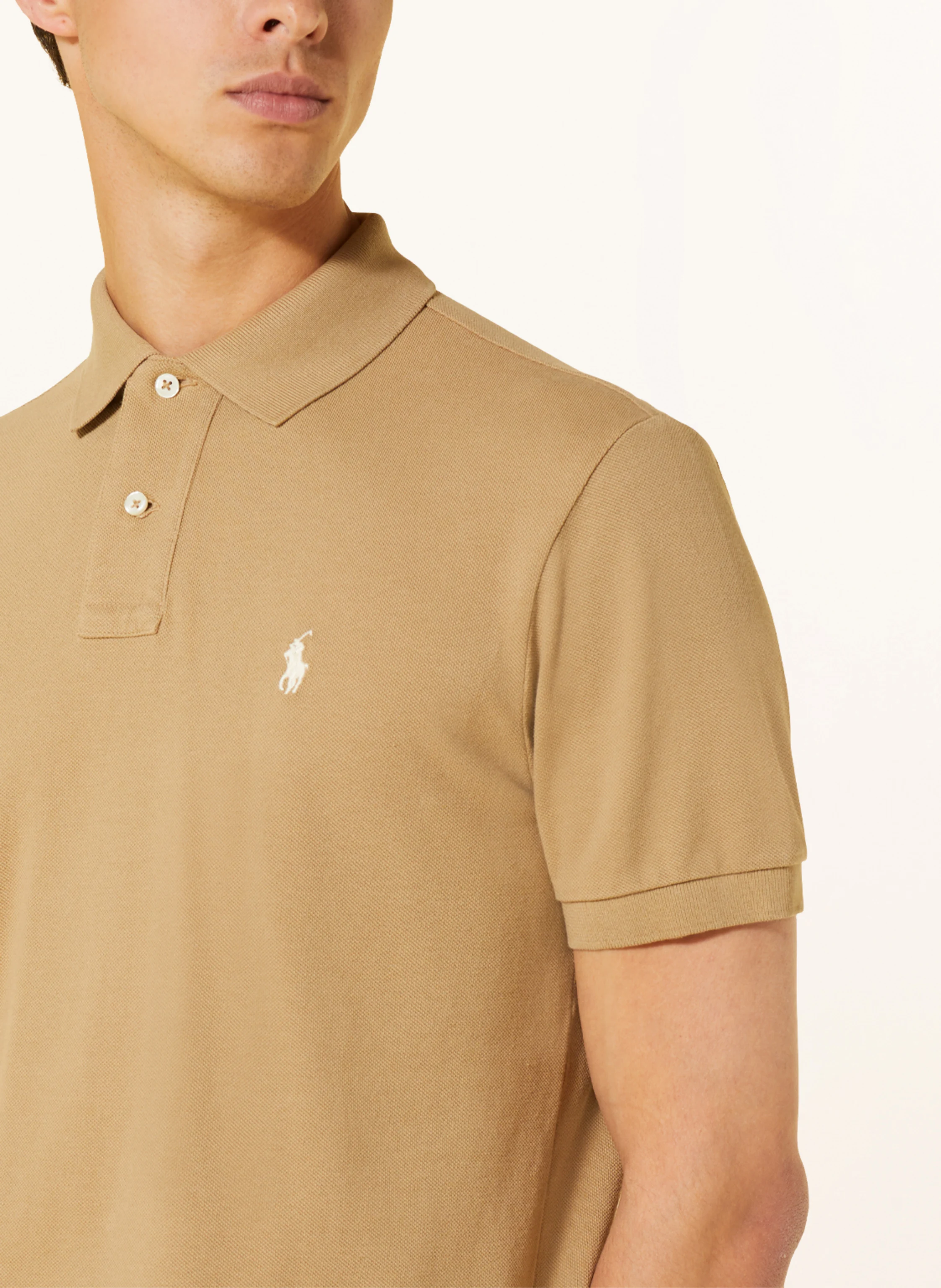 POLO RALPH LAUREN Piqué-Poloshirt Custom Slim Fit