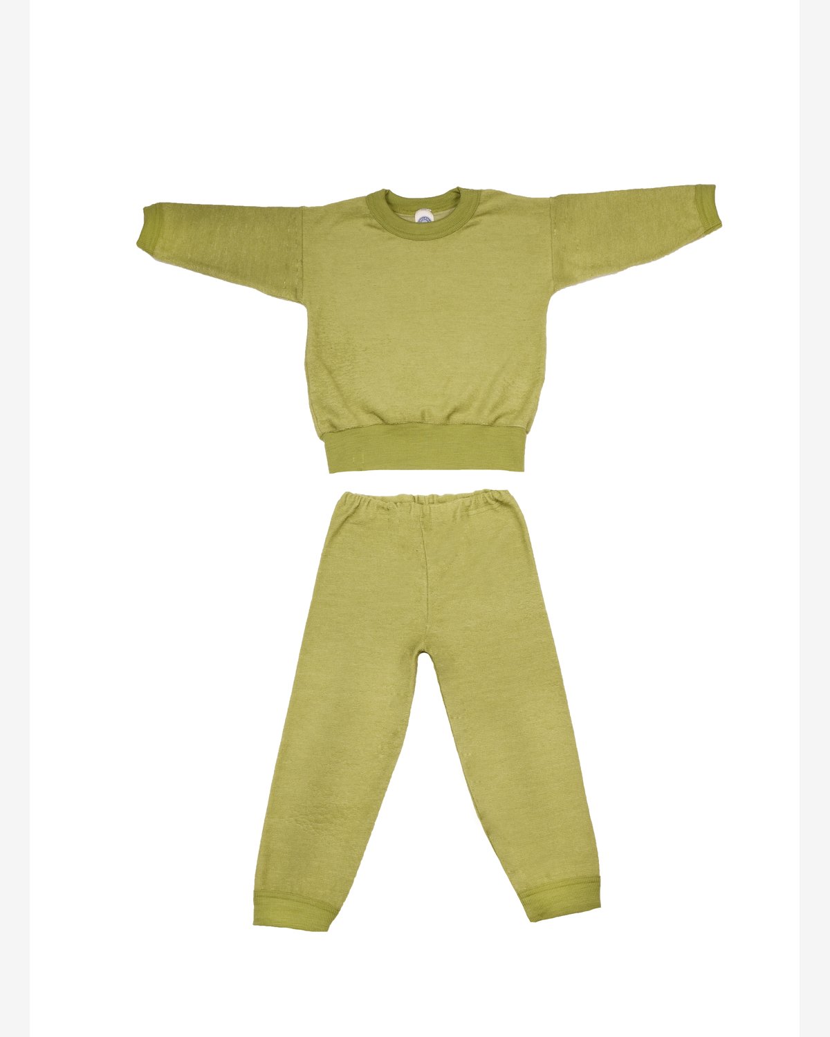 Pysjamas / Kosedress i Ullfrotte – Trøye og Bukse