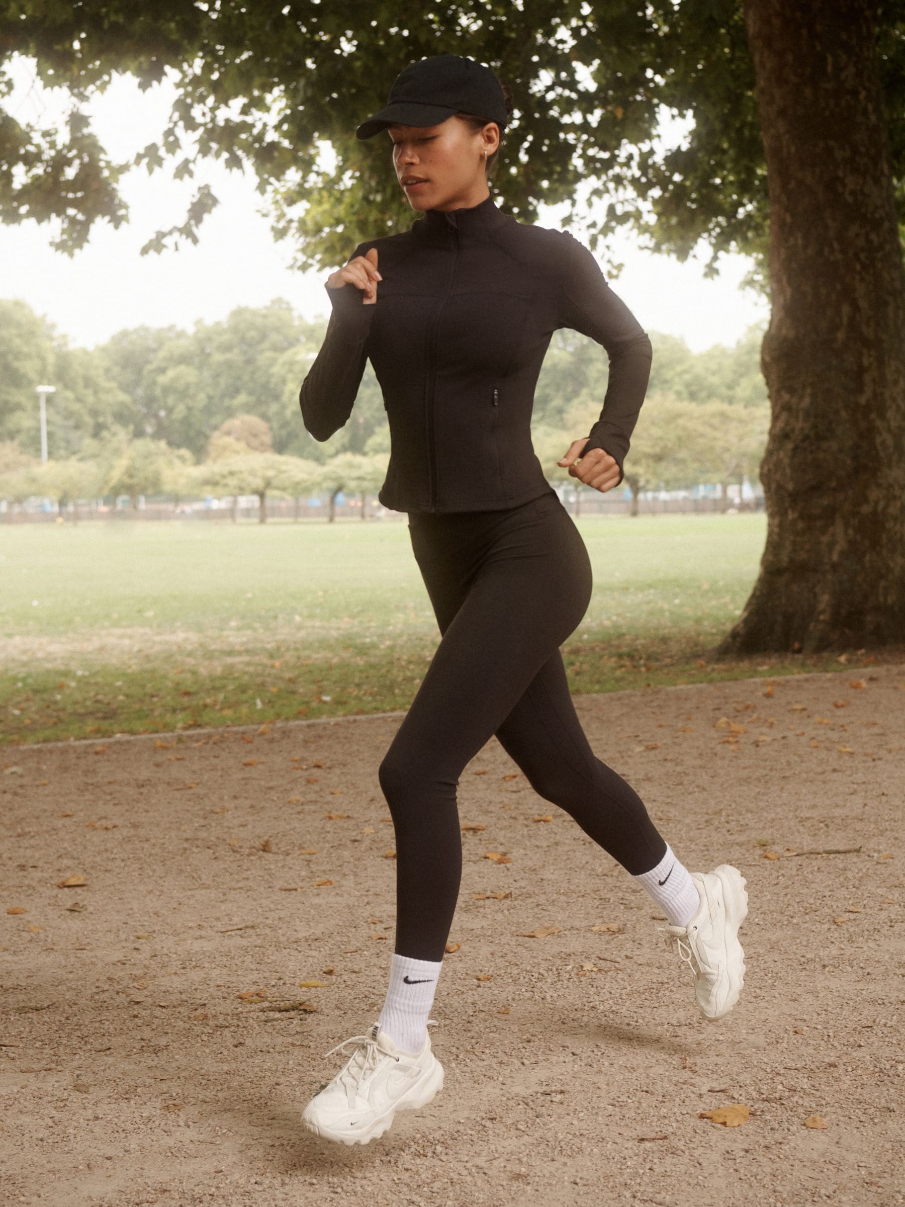 Chocoladebruin - Active Balance Wrap Front Leggings