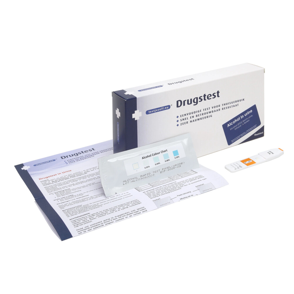 Testjezelf.nu Alcohol (ETG) Drugstest In Urine6 stuks