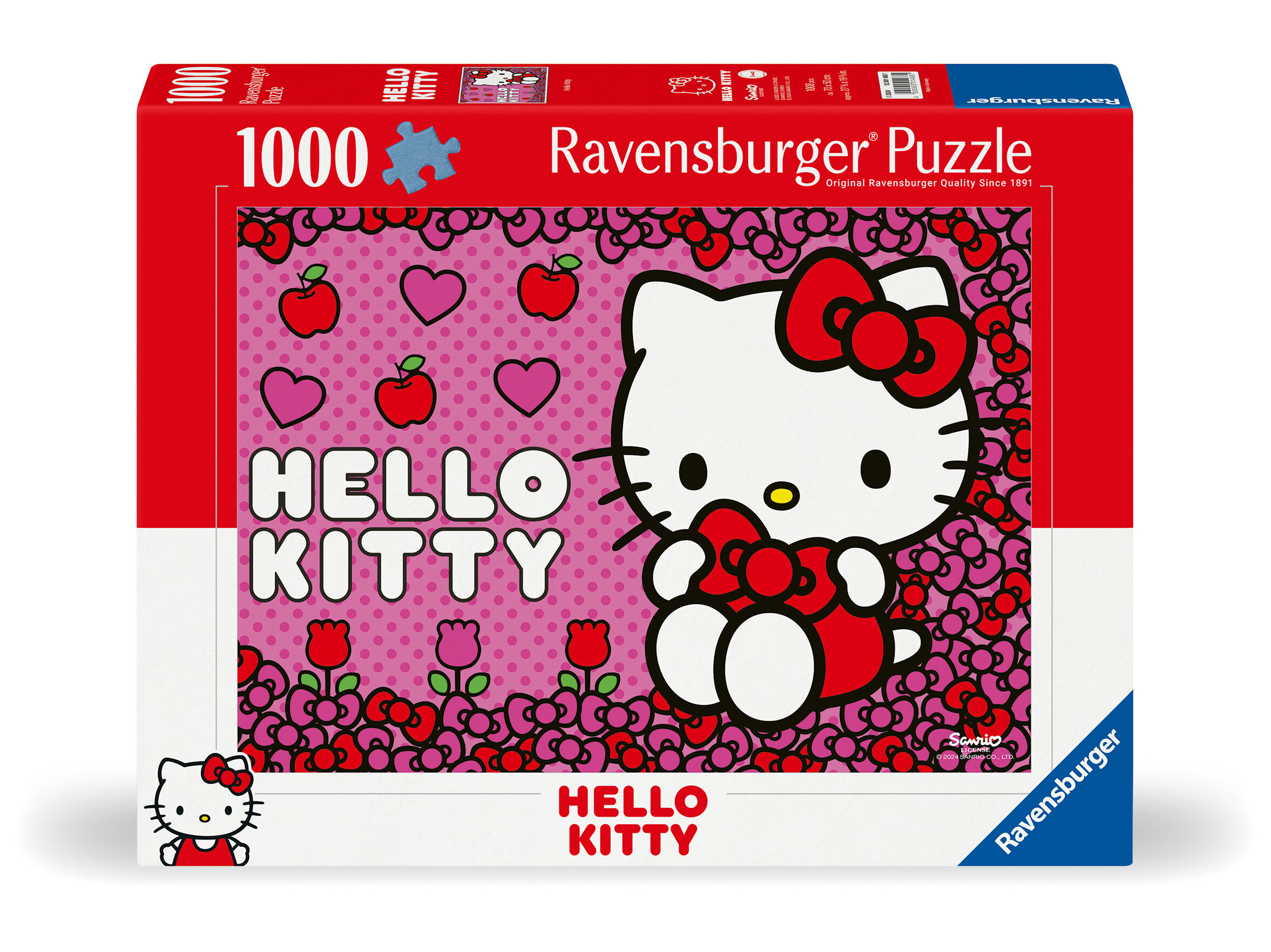 PUZZLE HELLO KITTY RAVENSBURGER 1000 PEÇAS