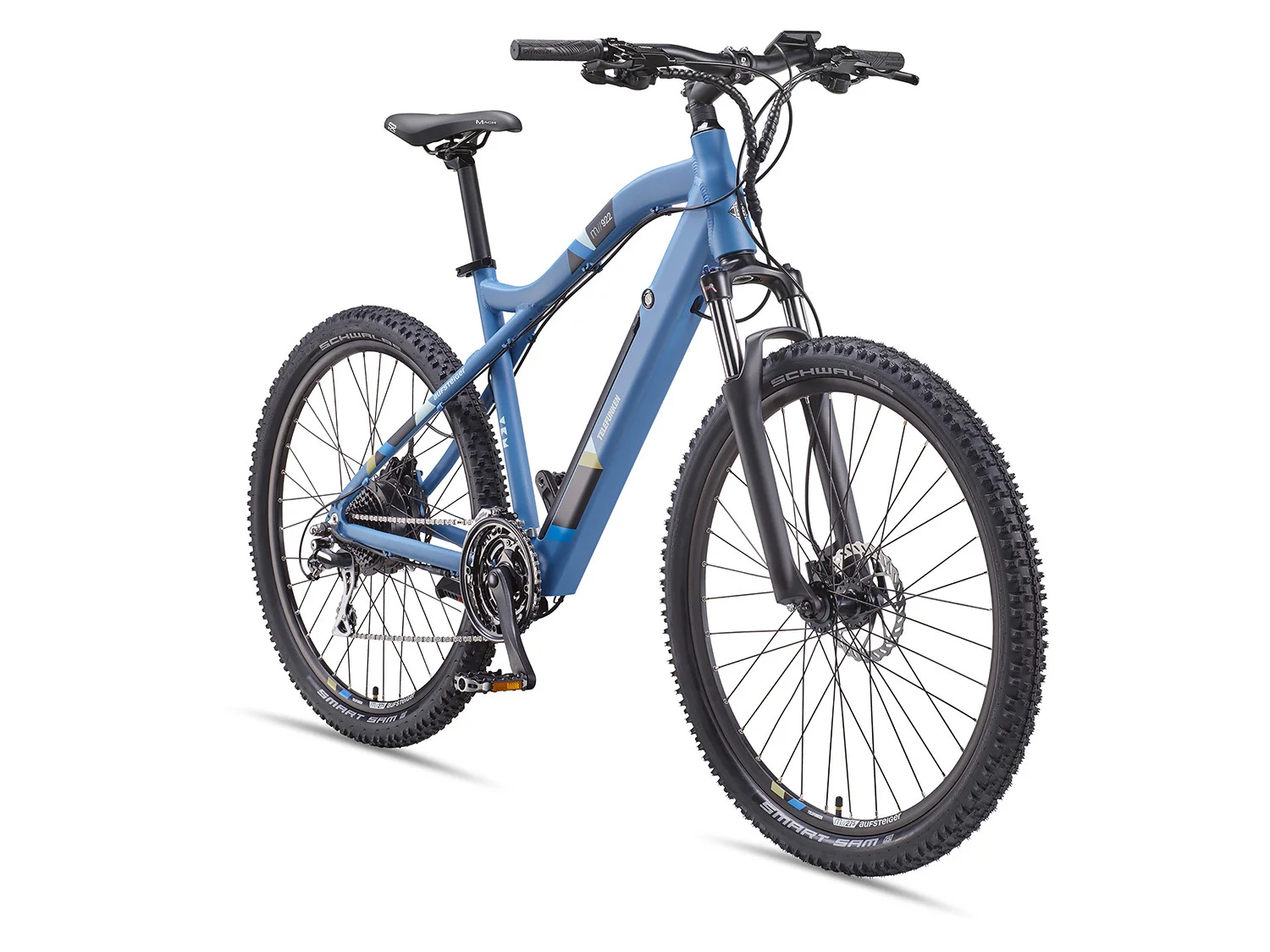 Bicicleta de montanha elétrica TELEFUNKEN »Aufsteiger M922«, MTB, 27,5 / 29 polegadas