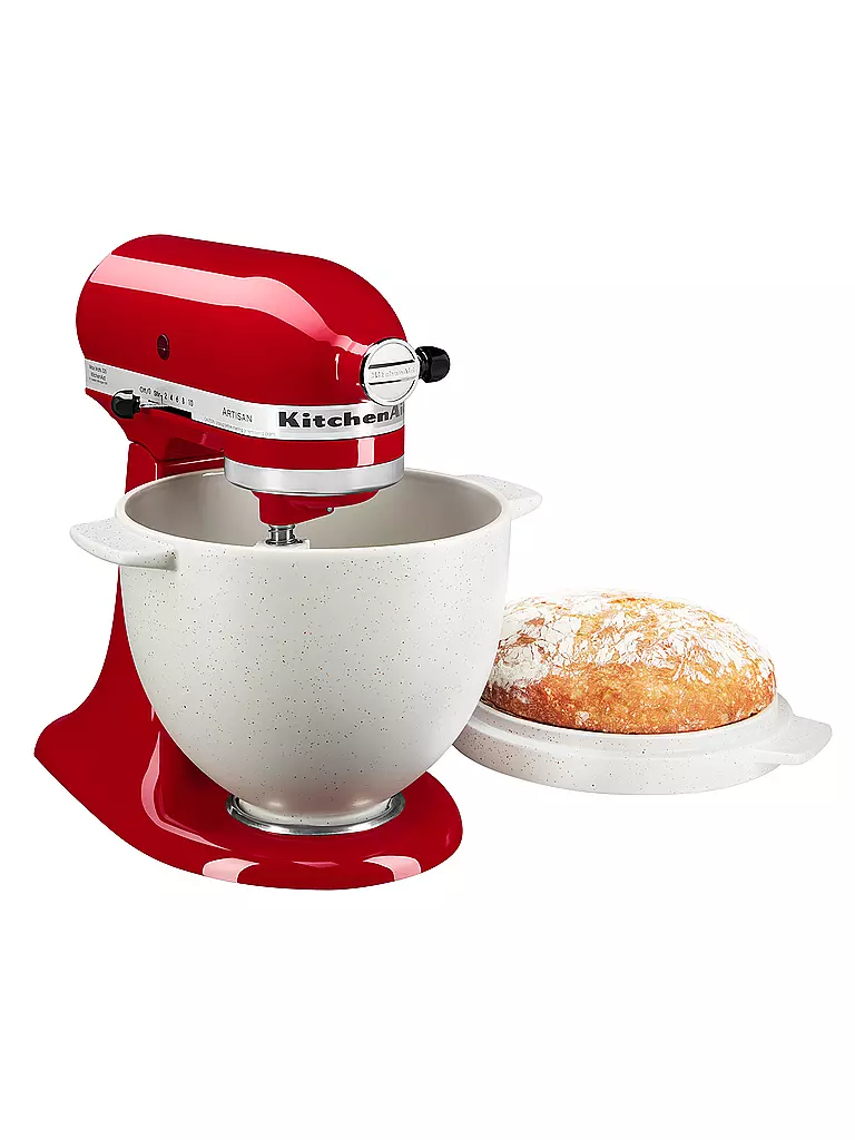 KITCHENAID Brot-Backschüssel 4,7l Grey Speckle grau