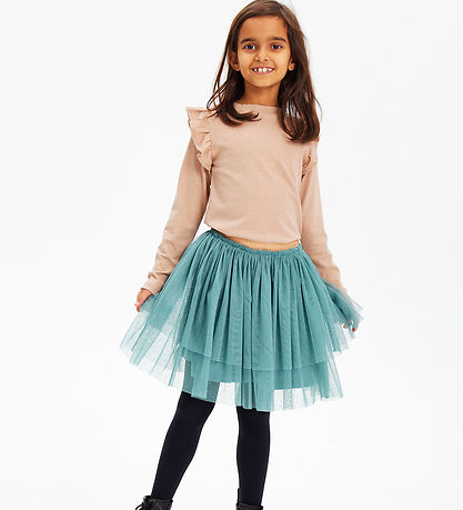 The New Bluse - Rib - TnFarah - Gold