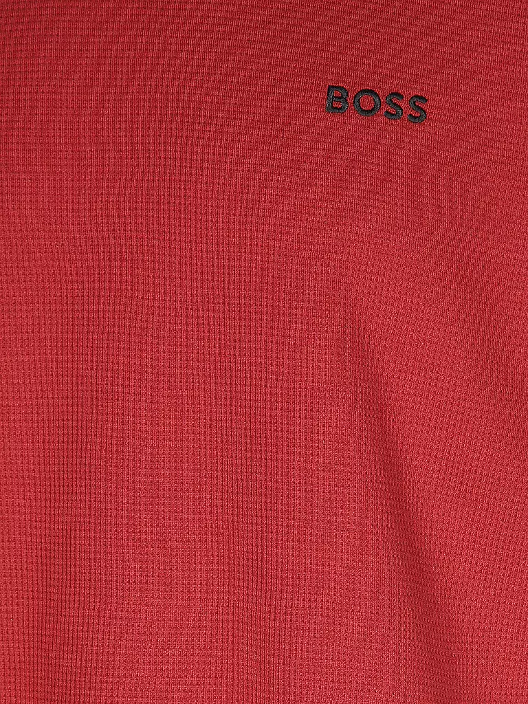 BOSS Loungewear T-Shirt dunkelrot