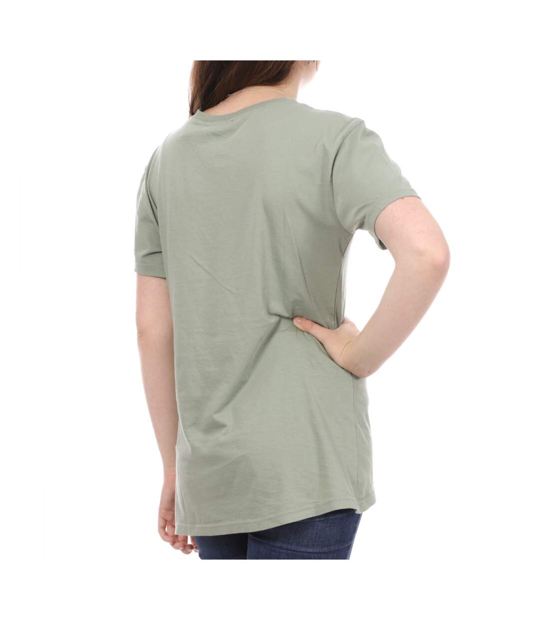 T-Shirt Vert Femme Diesel Sully