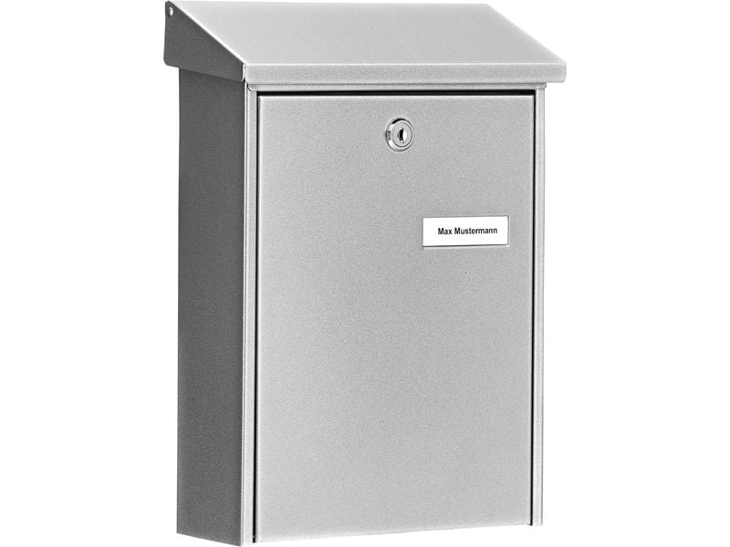 Burgwächter Briefkasten DAILY 5861 E Silber Briefkasten