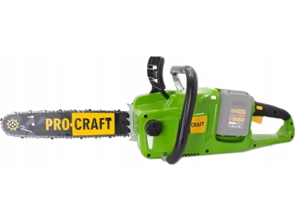 Akku-kædesav ProCraft PCA40/2, 2x20 V, (uden batteri og belastning)