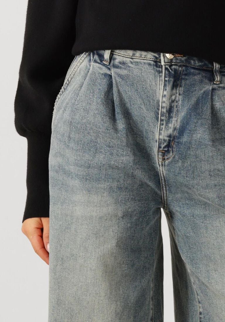 blauwe janice wide jeans dollar