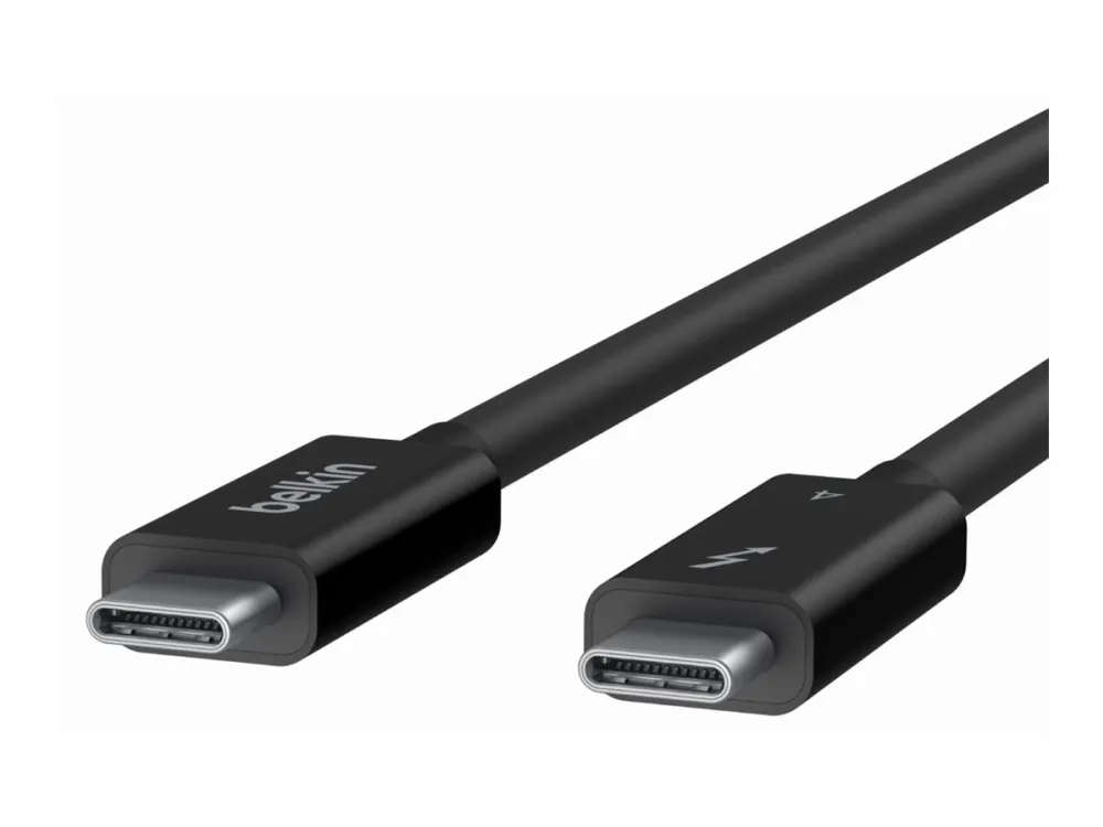 Belkin INZ002bt2MBK 2 m 40 Gbit/sek Sort
