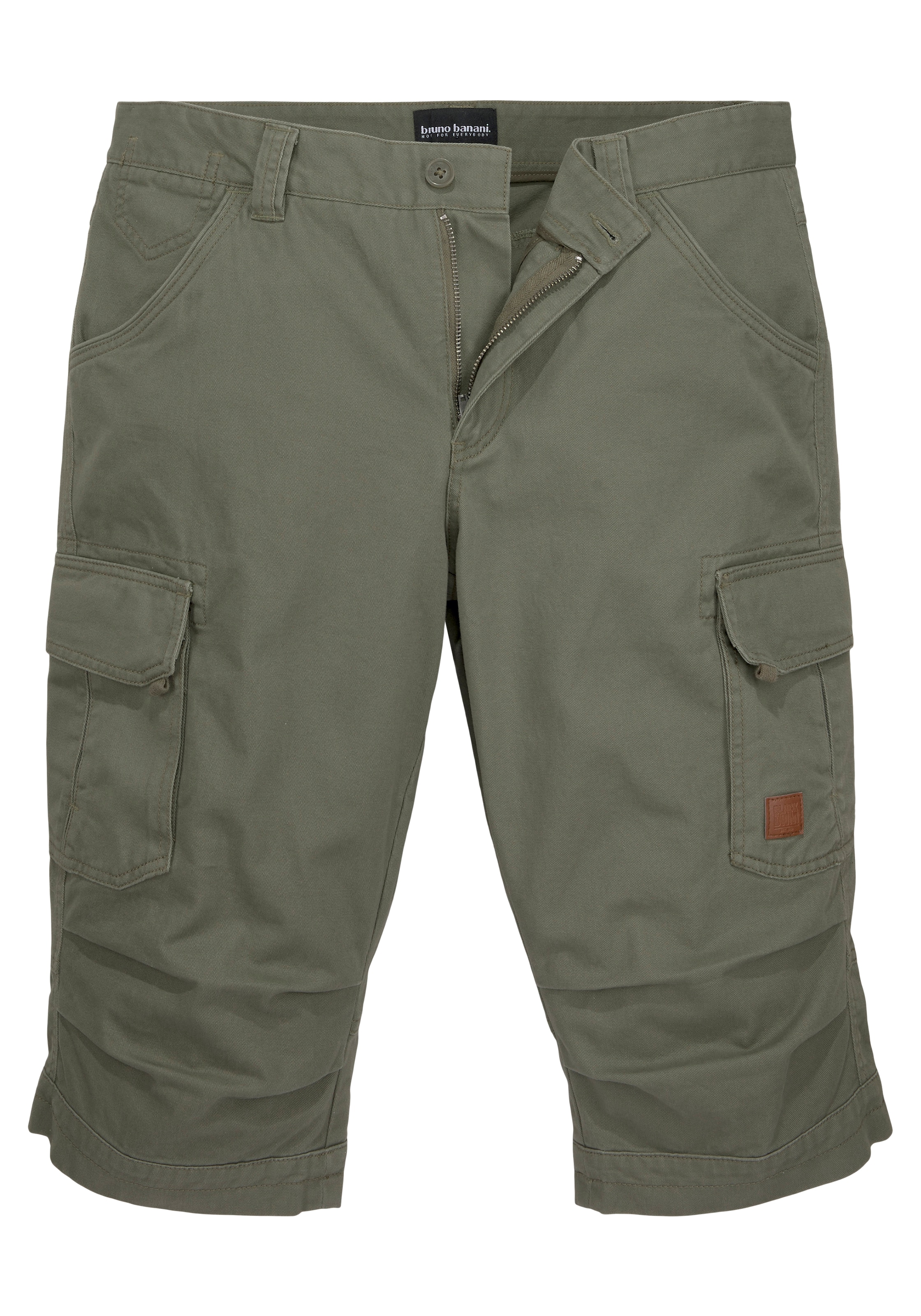 Bruno Banani Bermudas  schmale Passform,  gerade Beinform,  mit Cargotaschen