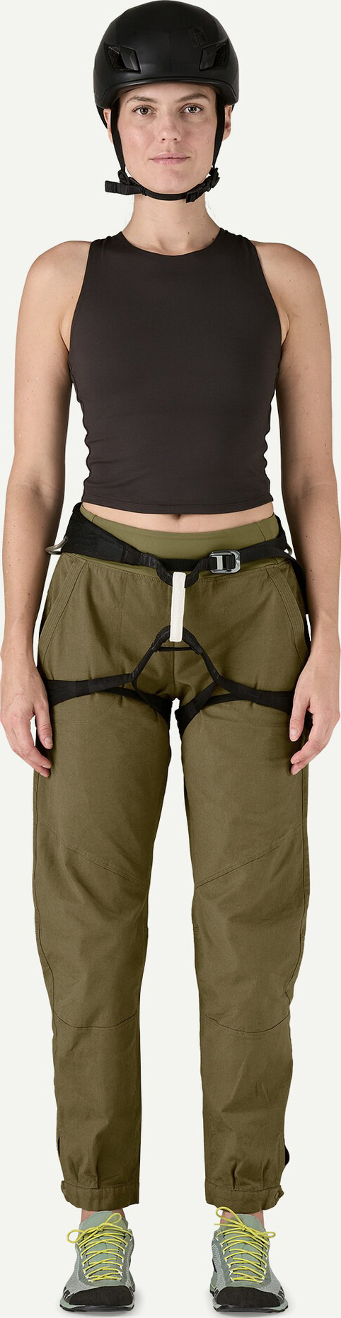 Caliza Rock Pants - Regular Dame Tent Green