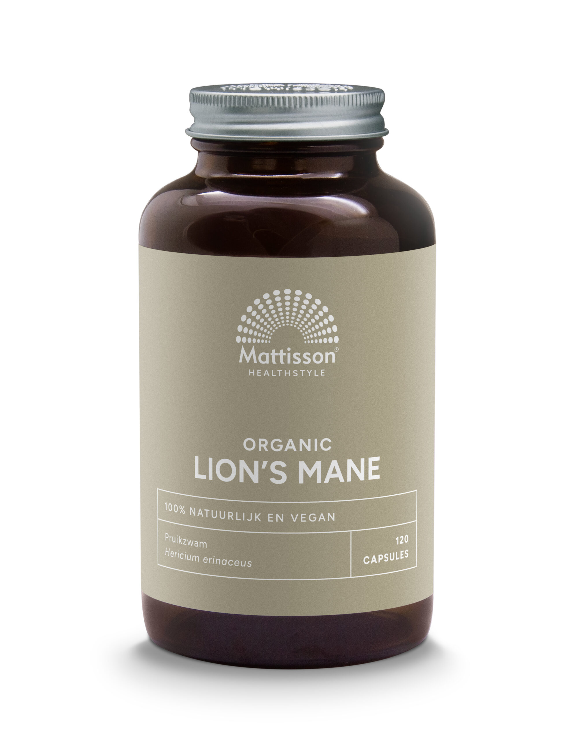 Mattisson Biologische Lion’S Mane 500Mg (120 capsules)