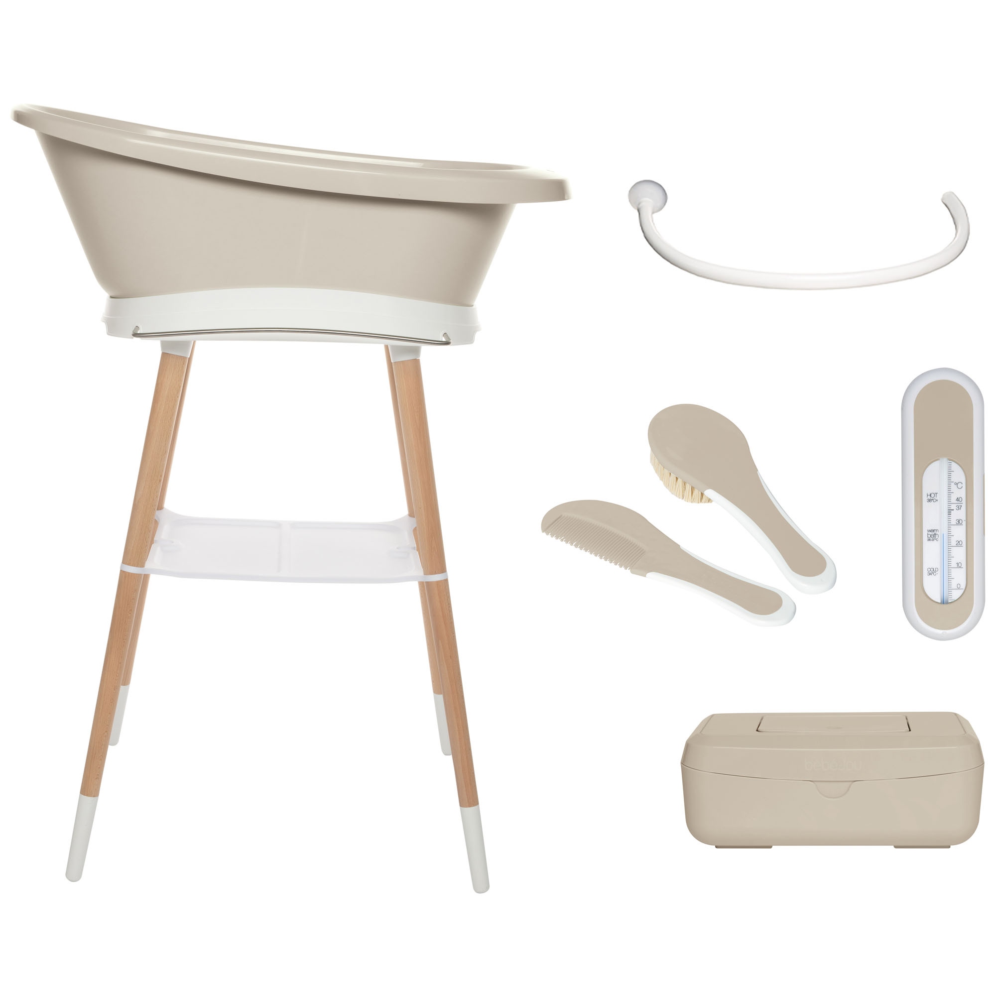 Bebe-Jou badset Sense 7-delig taupe