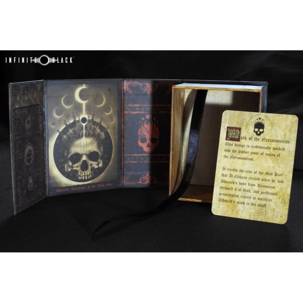 Deck Box 100+ Infinite Black - The Mark of the Necronomicon