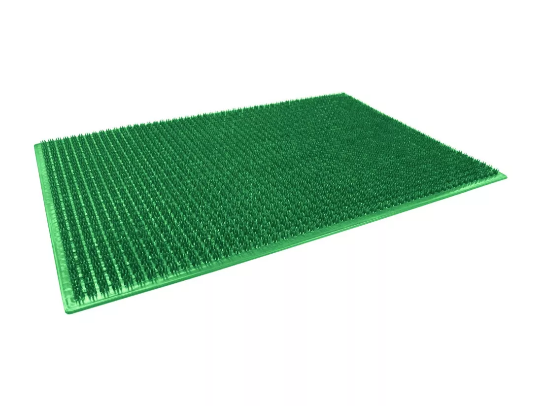 Paillasson grattoire vert