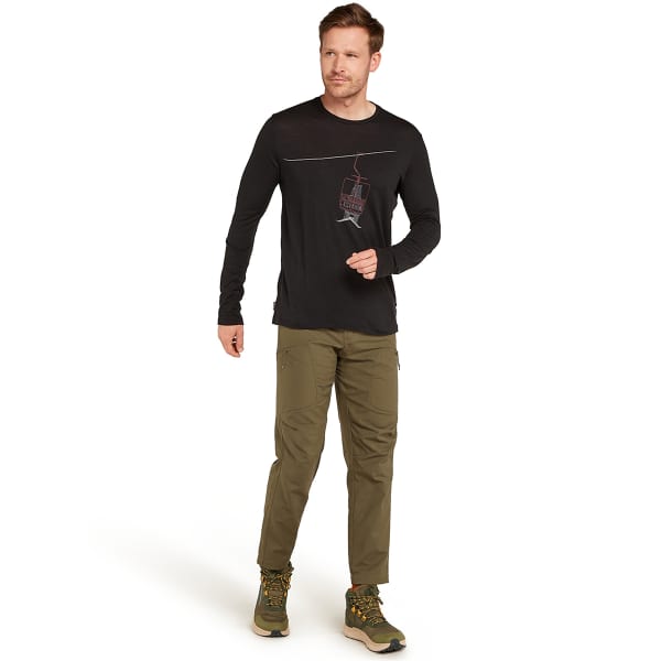 T-shirt randonnée ICEBREAKER M 150 TECH LITE LS TEE BEARL LIFT BLACK