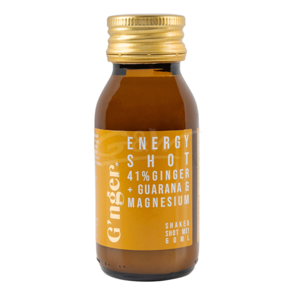 3x G'nger Energy Shot 60 ml