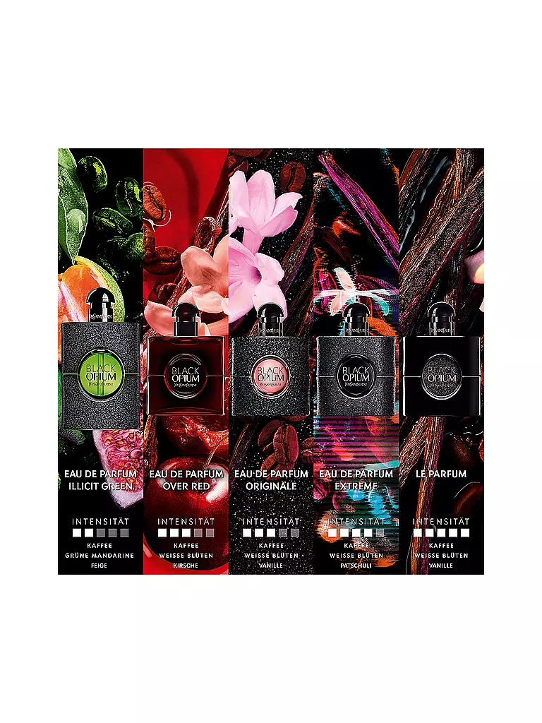 YVES SAINT LAURENT Black Opium Eau de Parfum Over Red 30ml keine Farbe