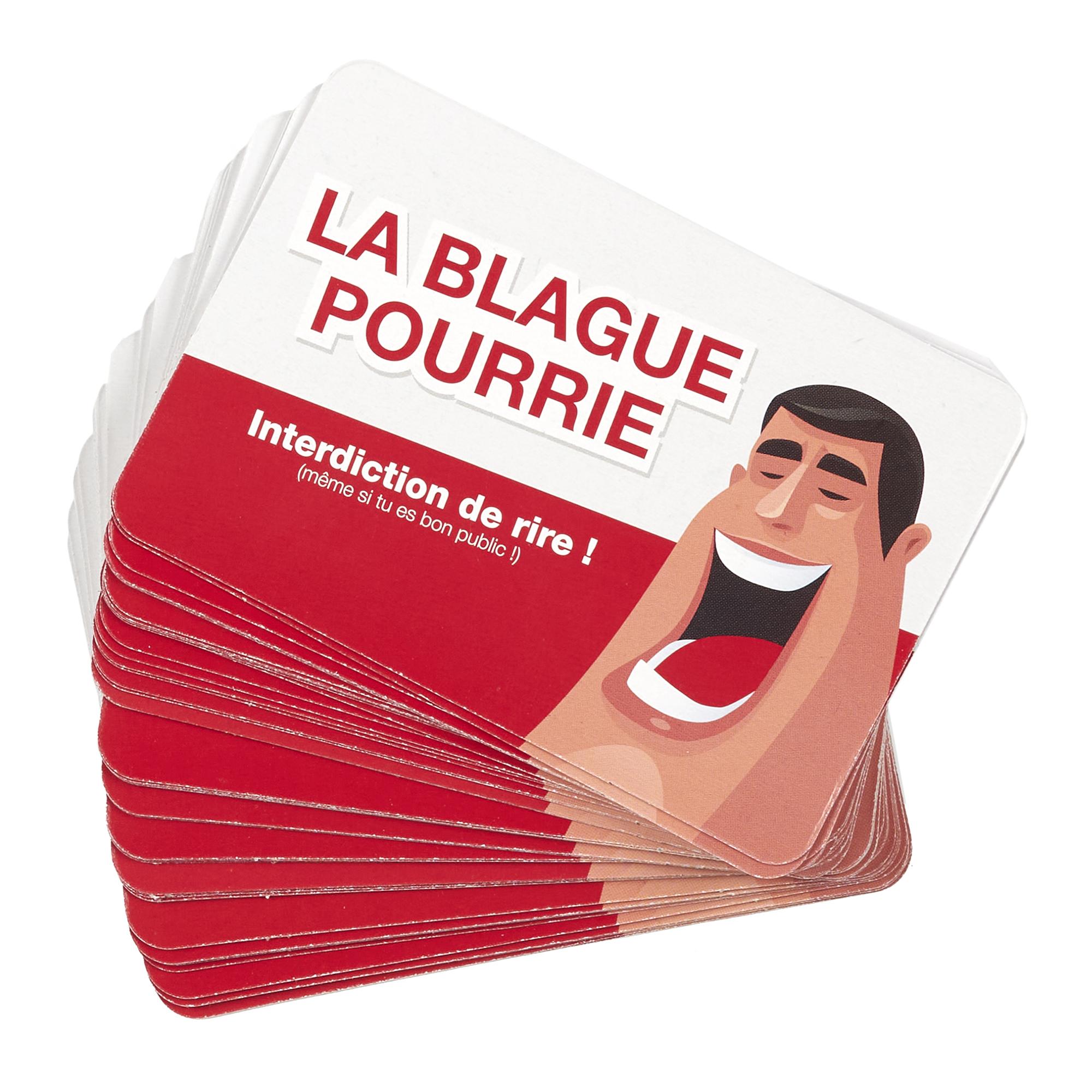 JEU DES BLAGUES POURRIES X50 CARTES