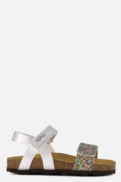 Kipling Marjorie 3 Sandalen zilver Leer