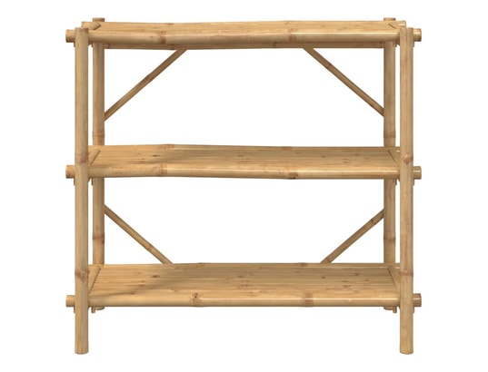VIDAXL - Etagère étagère à 3 niveaux 100x40x90 cm bambou