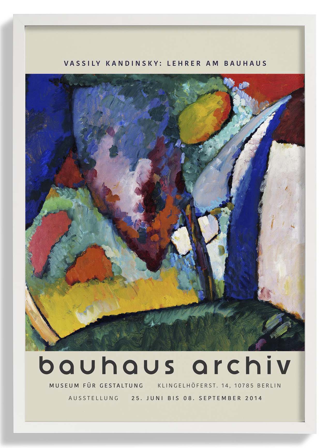 Der Wasserfall von Wassily Kandinsky Ausstellung