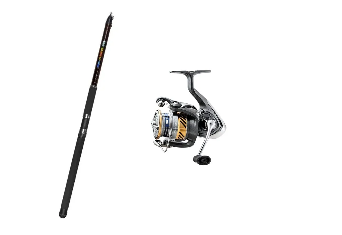 Elbe Osen Tele Laks 40-100g 600cm/Daiwa Laguna 5000-C